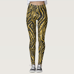 Legging Zebra, Legging animal pour les femmes