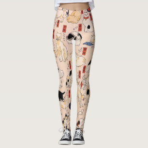 Leggings 其 の ま ま 地 口 猫 , , , Kuniyoshi, Ukiyo-e