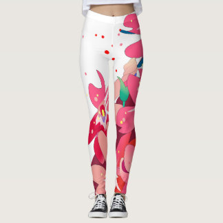 LEGGINGS 　花のレギンス