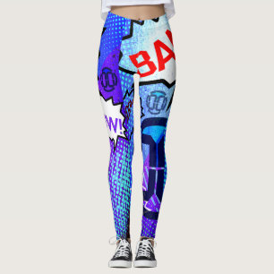 Leggings 00 guêtres comiques de LVL