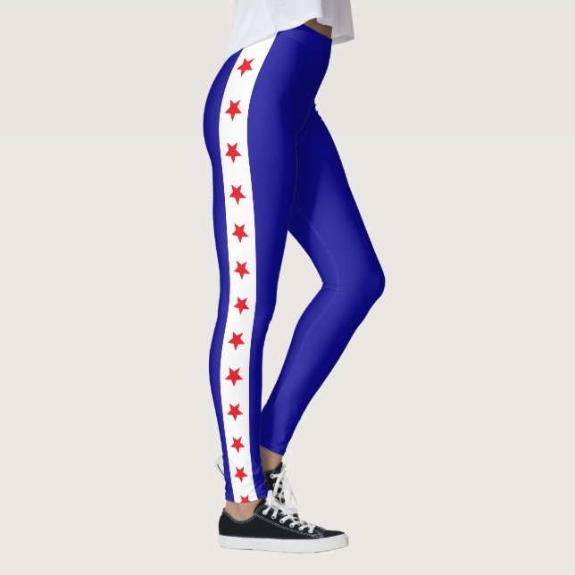 Leggings 1776 USA 250th Birthday Patriotic American Flag (Droite)