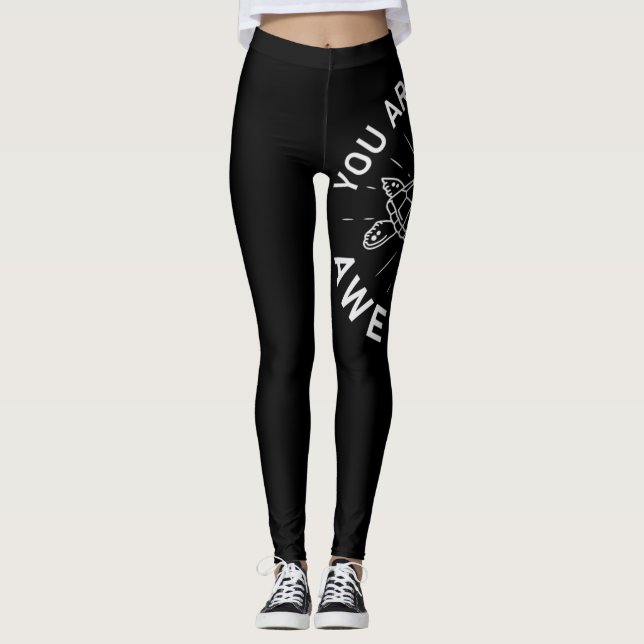 Leggings 27.Vous Êtes Turtley Awesome (Devant)