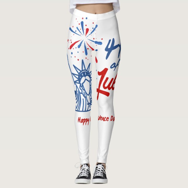 Leggings 4 juillet femmes (Devant)