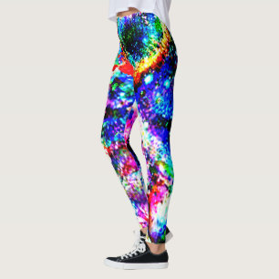 Leggings à Cravate personnalisée - Gras brillant a