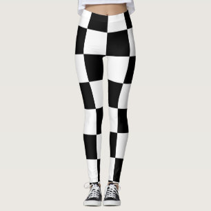 Leggings à damiers