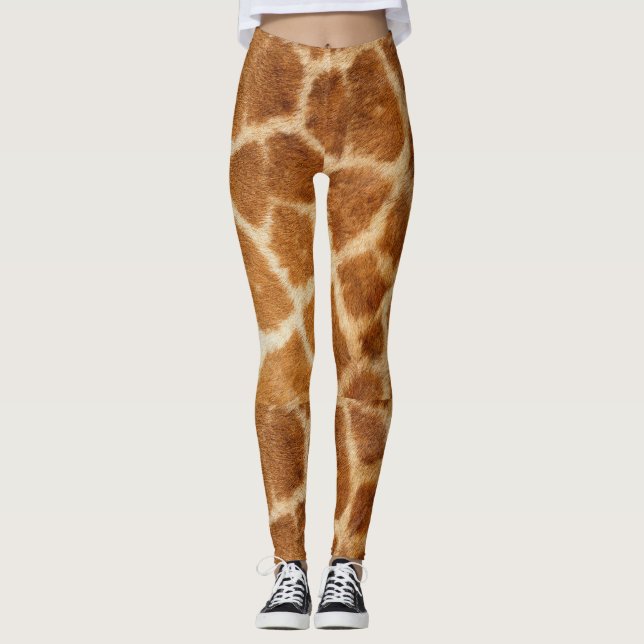 leggings à imprimer girafes (Devant)