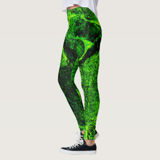 Leggings à la recherche de vert