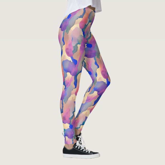 Leggings à motif aquarelle (Droite)