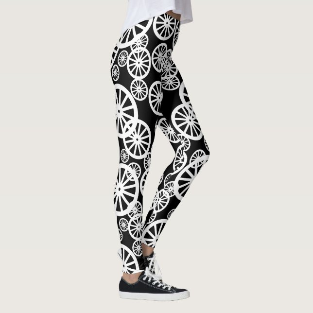 Leggings à motif de roue génial (Droite)