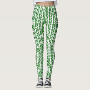 Leggings à motif Shamrock tendance