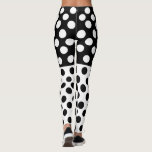 Leggings à points noirs et blancs - Choisir les co<br><div class="desc">Leggings en noir et blanc avec points - Choisissez / Ajoutez vos points favoris et couleurs Arrière - plans - avec l'outil de personnalisation! Conception MIGNÉE</div>