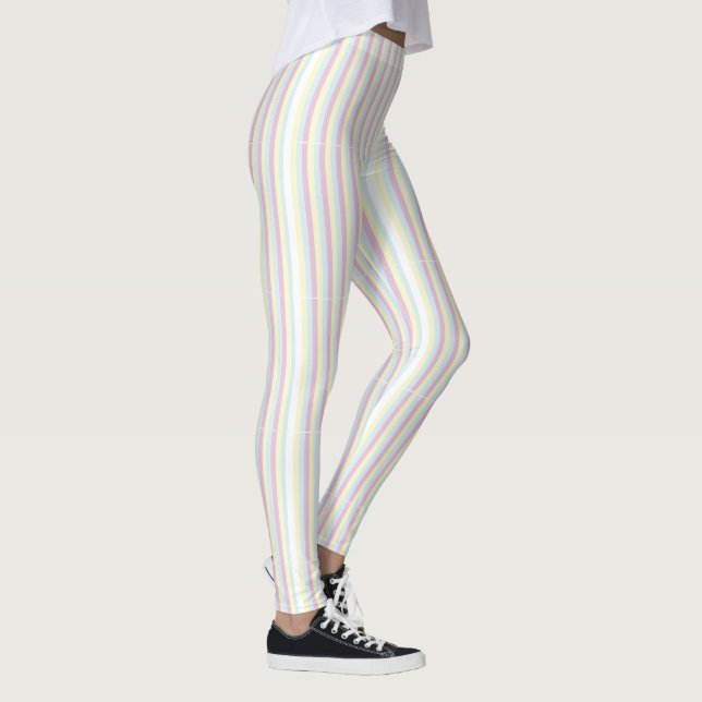 Leggings à rayures bonbons (Droite)
