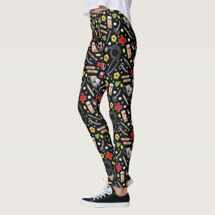 Leggings à thème Médicale