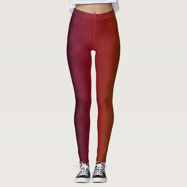 Leggings À travers le voile brûlant (Devant)
