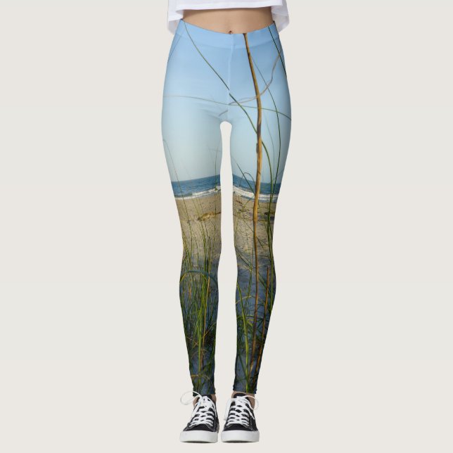 Leggings À travers les avoines de mer 2 (Devant)