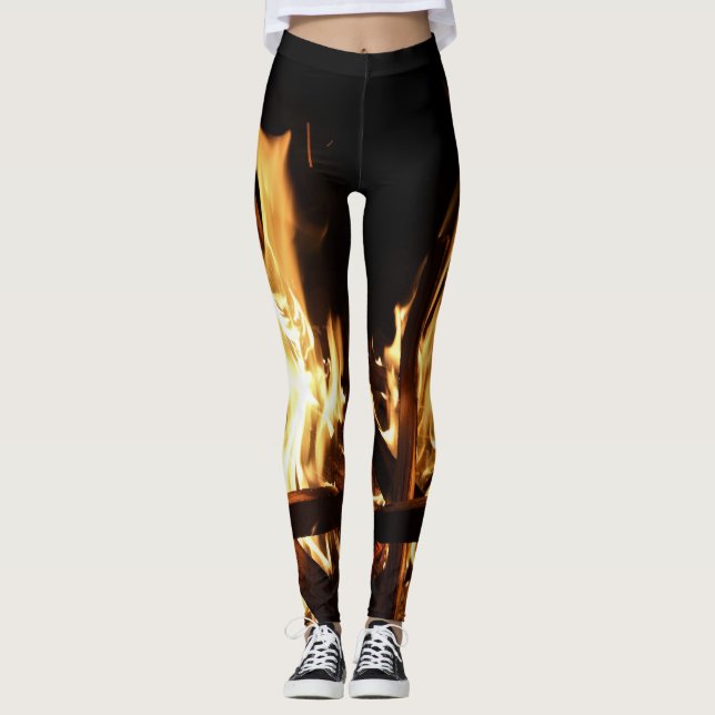 Leggings A travers les flammes (Devant)