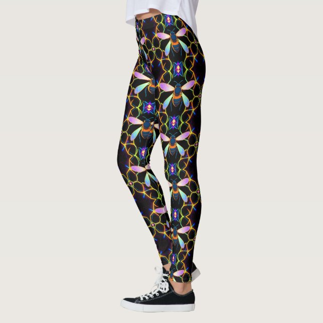 Leggings Abeille à miel électrique Neon (Gauche)