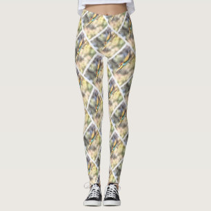 Leggings Abeille Européenne En Aquarelle De Vol