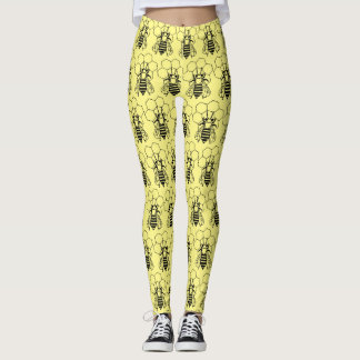 Leggings - Abeilles sur Honeycomb