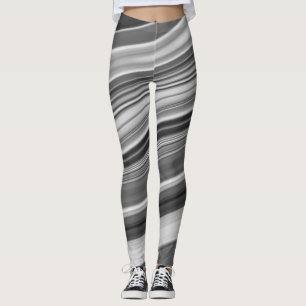 Leggings Abstract elegant fluide marble liquide