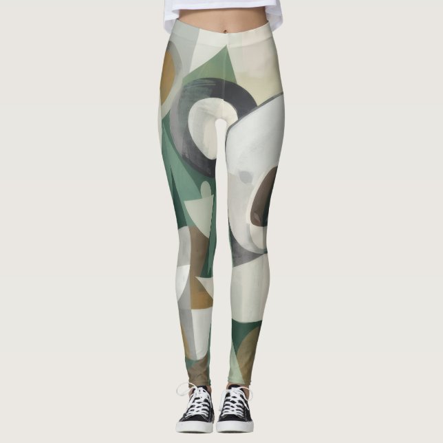 Leggings Abstrait (Devant)