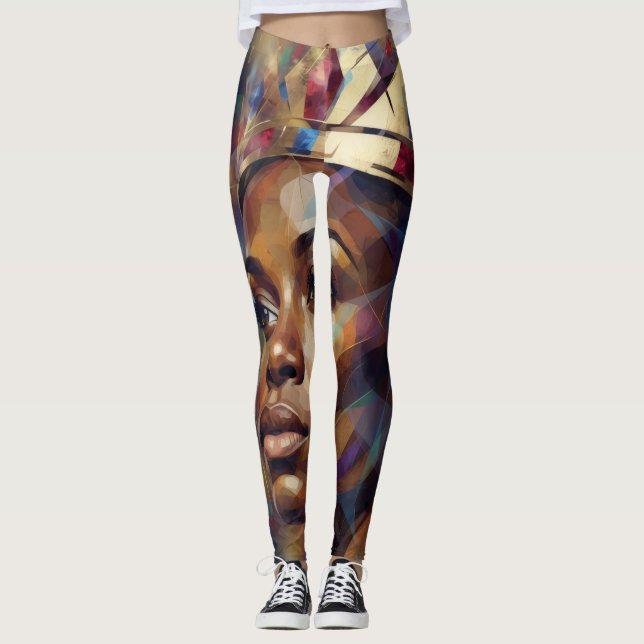 Leggings Abstrait (Devant)