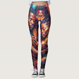 Leggings Abstrait