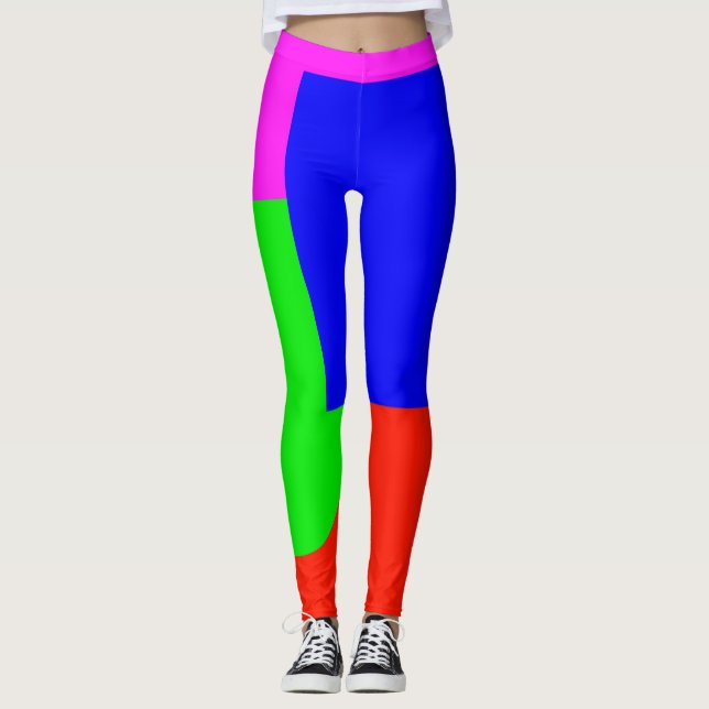 Leggings Abstrait (Devant)
