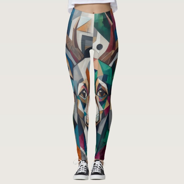 Leggings Abstrait (Devant)
