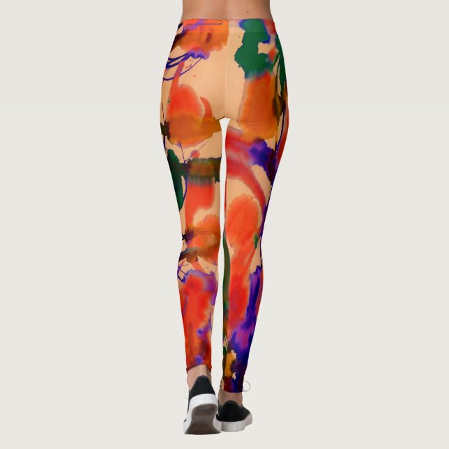 Leggings Abstrait (Dos)