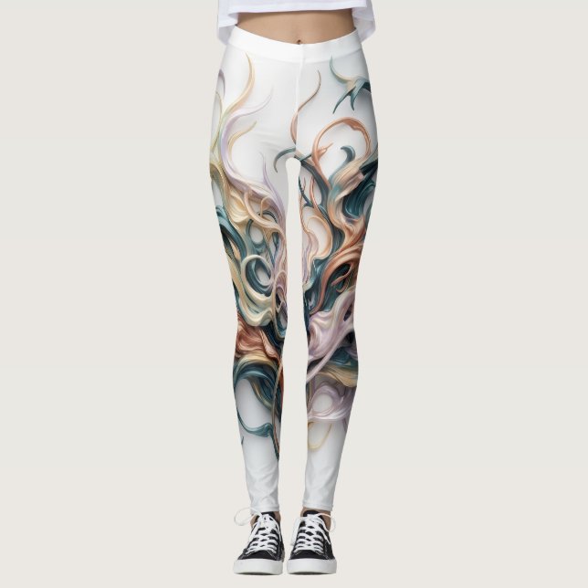 Leggings Abstrait (Devant)