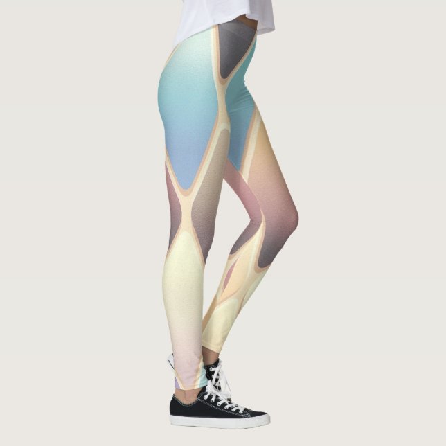 Leggings Abstrait | Zazzle_Growshop. (Droite)