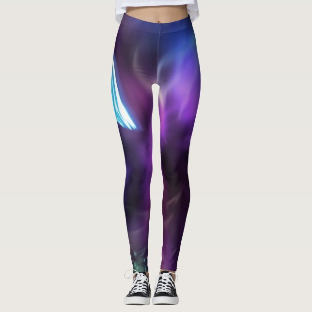Leggings Abstrait | Zazzle_Growshop. (Devant)