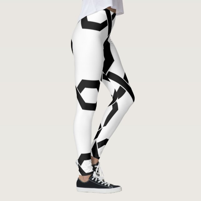 Leggings Abstrait | Zazzle_Growshop. (Droite)