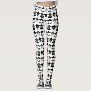 Leggings Abstraite folk ethno africaine traditionnelle auto
