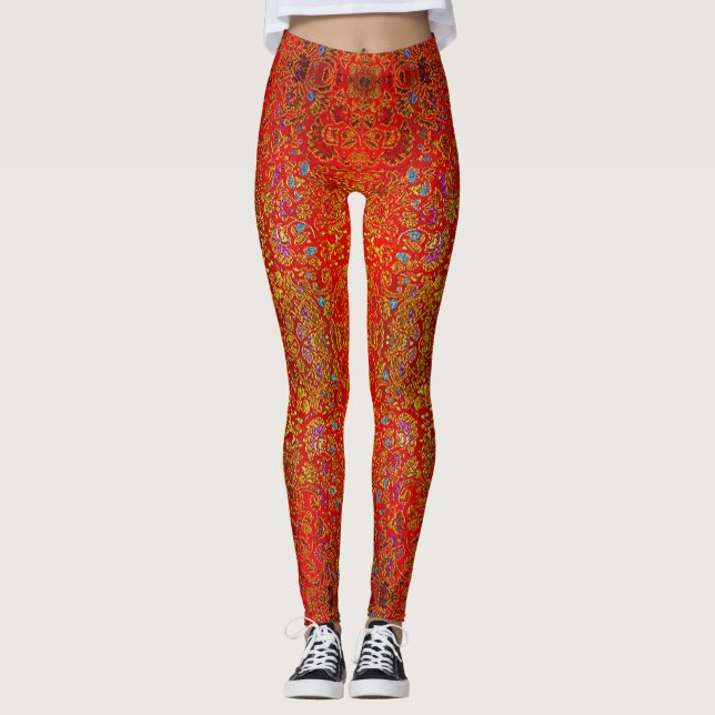 Leggings Abstraits étincelles beaux échantillons (Devant)
