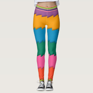 Leggings Abstraits multicolores