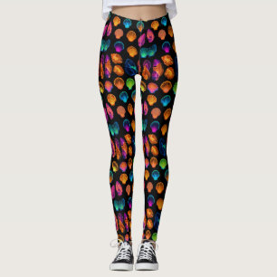 Leggings Abyss : Coquille de néon des anciens