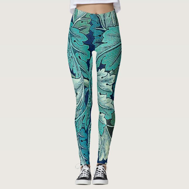 Leggings Acanthus Green, William Morris (Devant)