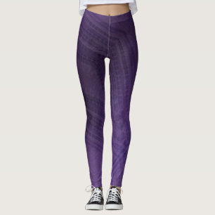 Leggings Acceptation   Motif Boho violet écectique
