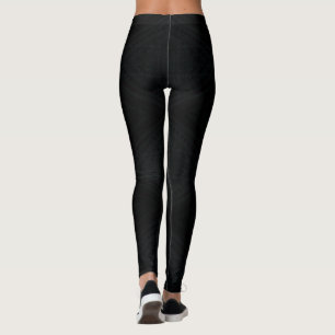 Leggings Acceptation   Texture géométrique foncée