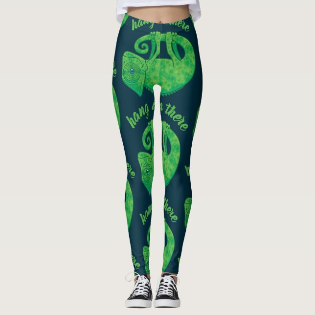 Leggings Accrochez-Vous Là Magique Chameleon (Devant)