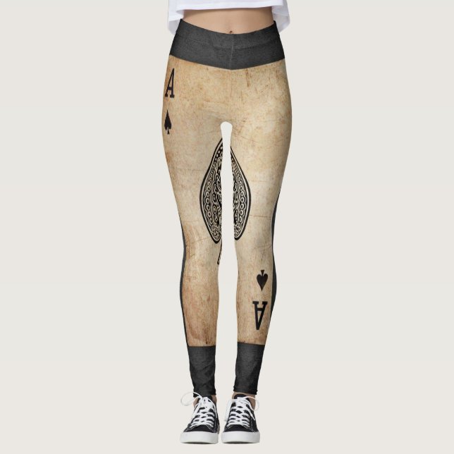 Leggings Ace of spades (Devant)