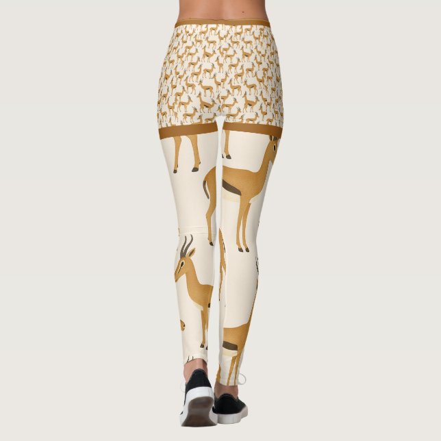 LEGGINGS ACTIVEWEAR LEGINGS - "GAZELLE" (Dos)