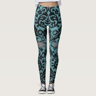 Leggings adolescent de jambières noires