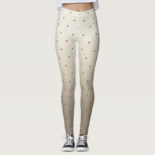 Leggings Adorable Mignonne, coccinelle rouge, lumineuse