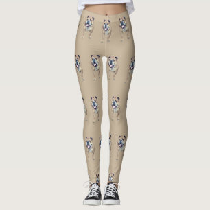 Leggings Adorable Painé Tan Pignon