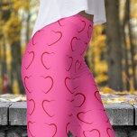 Leggings Adorable Rose Rose Love Coeurs Motif<br><div class="desc">Audacieux et actif : Apportez une explosion d'amour à vos vêtements actifs avec ces leggings colorés Love Hearts! Conçues pour les femmes qui aiment à la fois la forme et l'esprit, ces leggings offrent une combinaison parfaite de style et de confort. Que vous soyez à la salle de sport, en...</div>