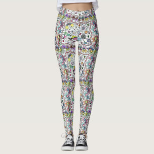 Leggings Adorables Joyeux Joy Joy Doodles