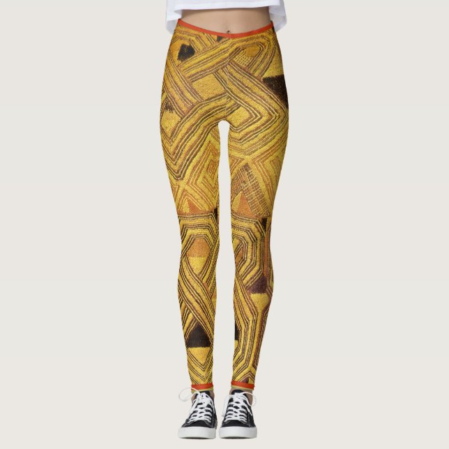 Leggings aérobies africains Kuba (Devant)